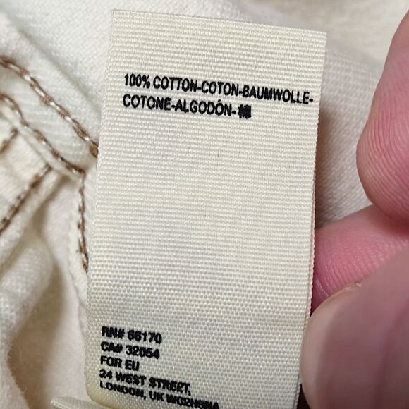 Anthropologie We The Free Women’s Shorts Coastal Casual Raw Hem Denim Size 25 - Picture 6 of 10